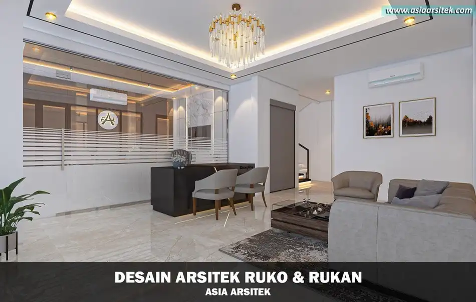 Desain Kantor 3 Lantai Cipondoh