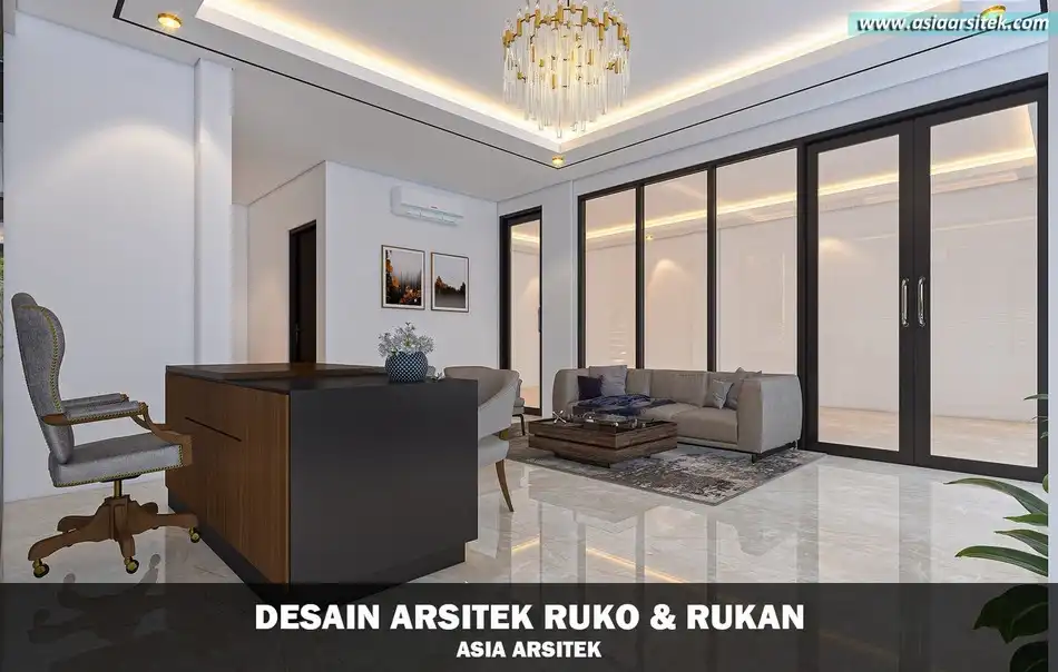 Desain Kantor 3 Lantai Cipondoh