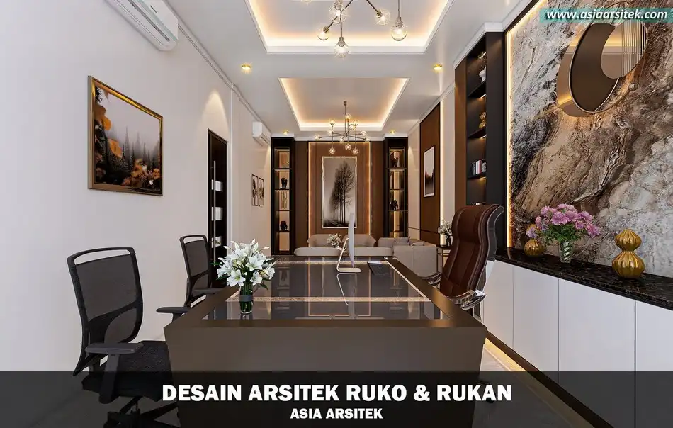 Desain Kantor 3 Lantai Cipondoh