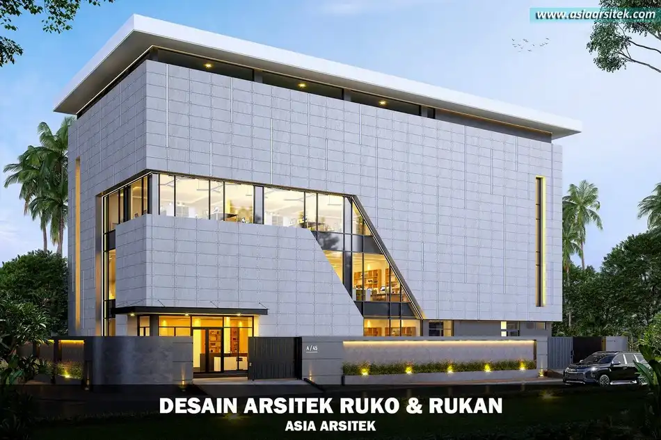 Desain Kantor 4 Lantai Cengkareng
