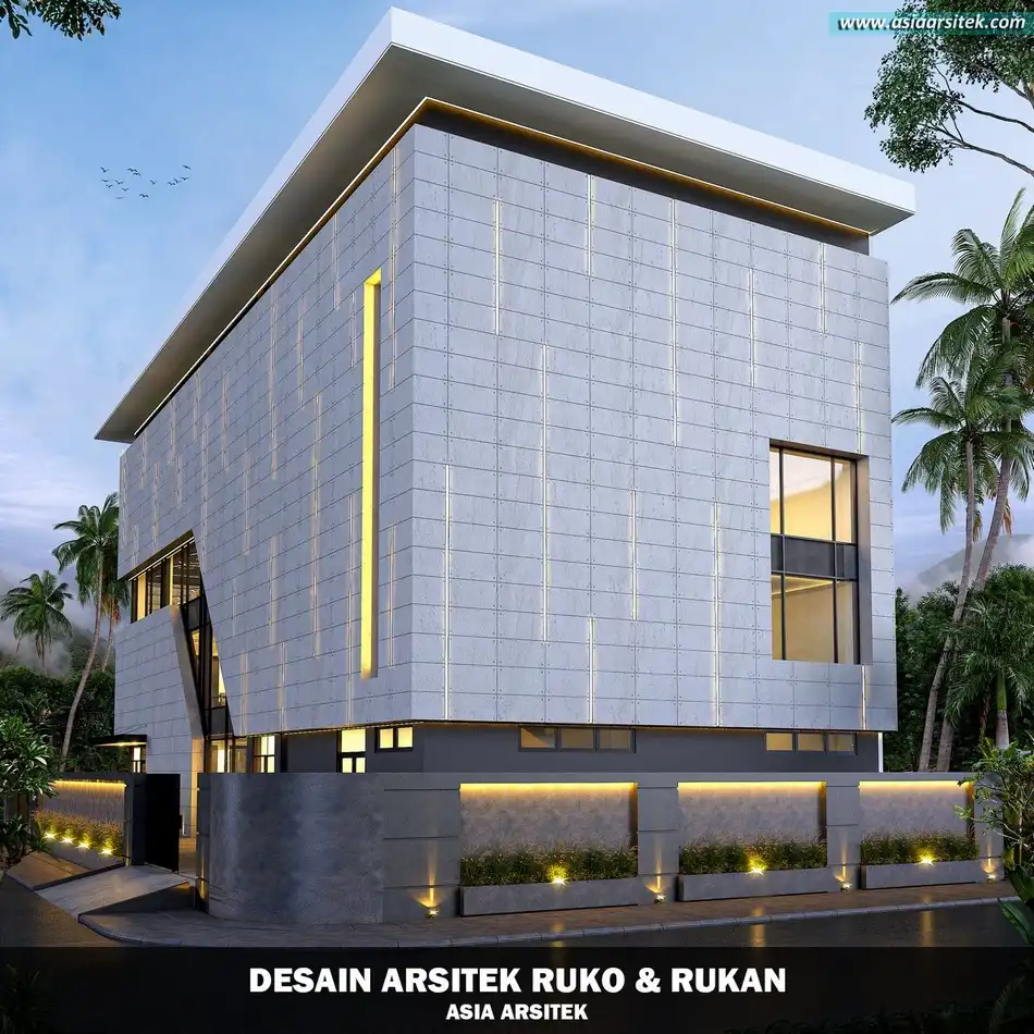 Desain Kantor 4 Lantai Cengkareng