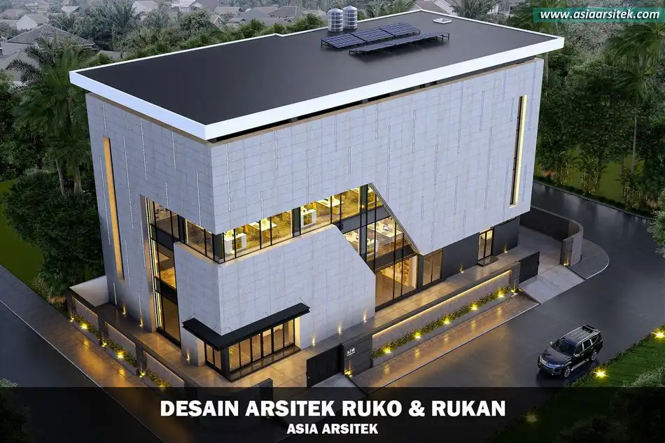 Desain Kantor 4 Lantai Cengkareng