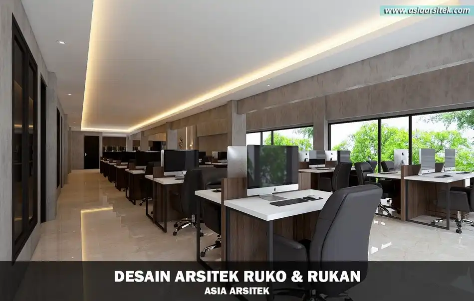 Desain Kantor 4 Lantai Cengkareng