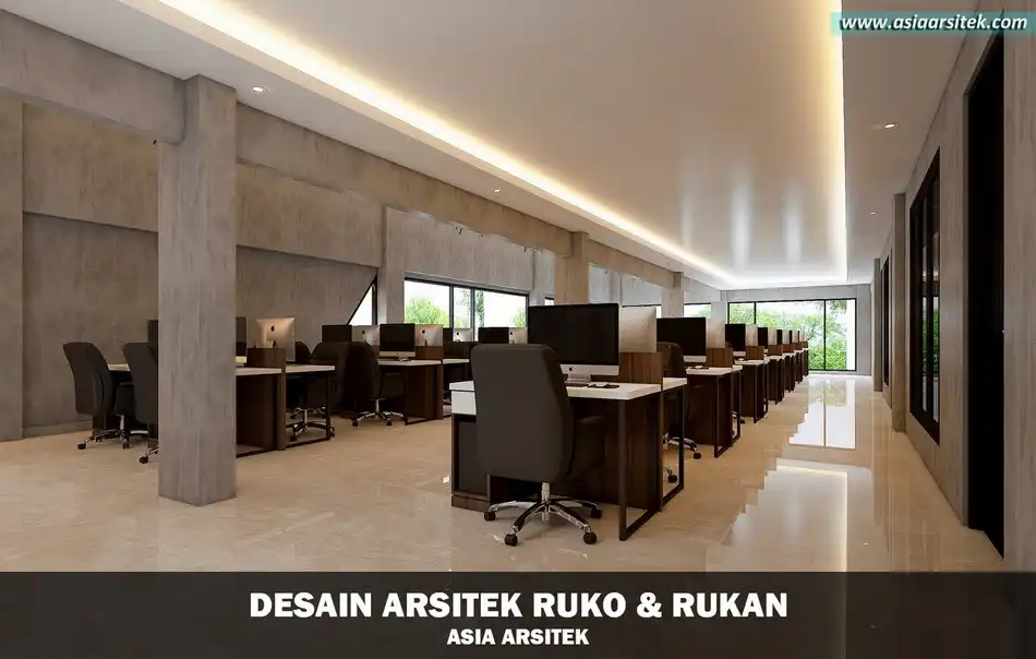Desain Kantor 4 Lantai Cengkareng