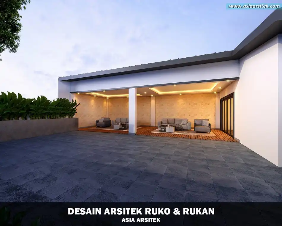 Desain Kantor 5 Lantai Gambir