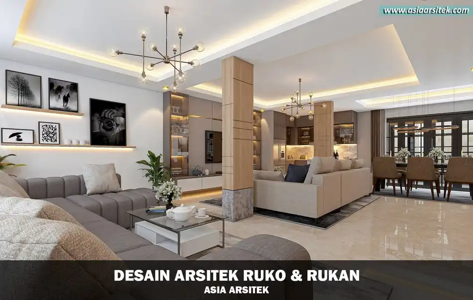 Desain Kantor 5 Lantai Gambir