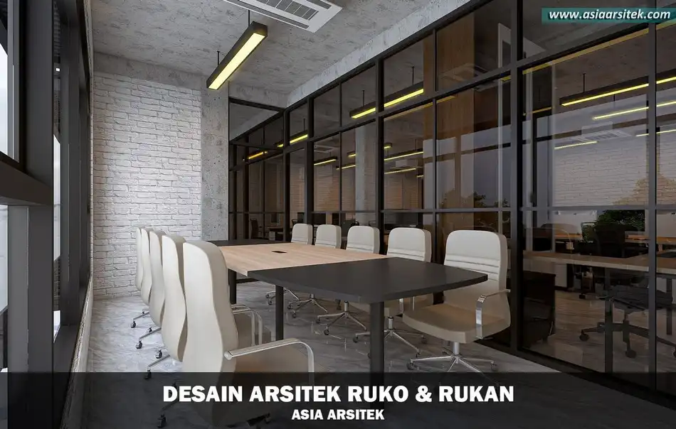 Desain Kantor 5 Lantai Gambir