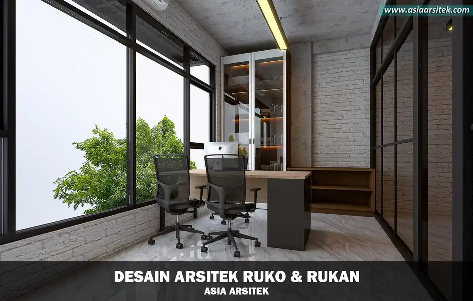 Desain Kantor 5 Lantai Gambir