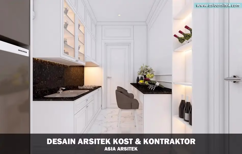 Desain Kos 4 Lantai Grogol Petamburan