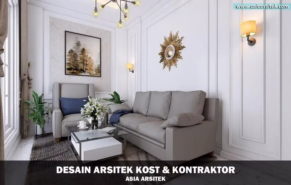Desain Kos 4 Lantai Grogol Petamburan