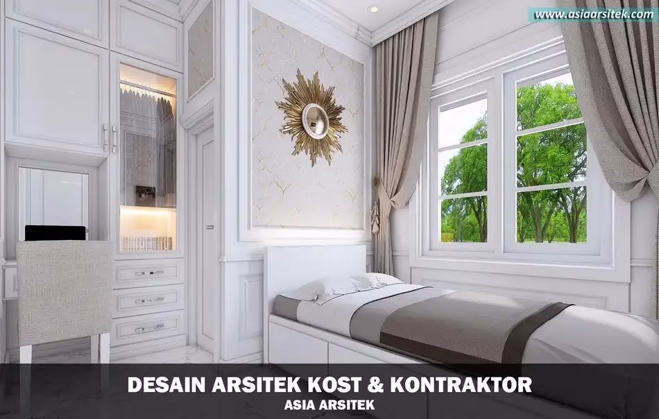Desain Kos 4 Lantai Grogol Petamburan