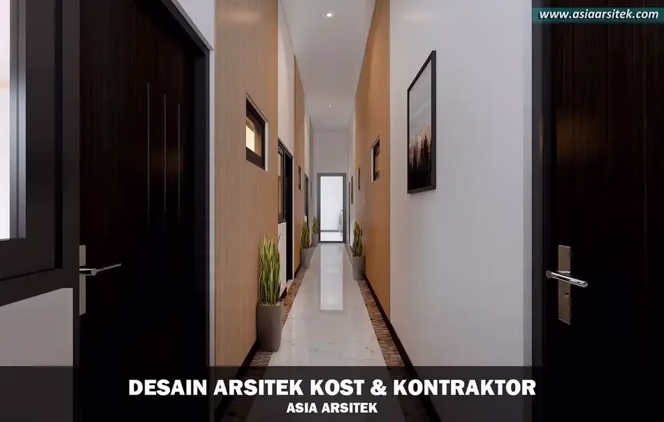 Desain Kos 4 Lantai Pagedangan Tangerang