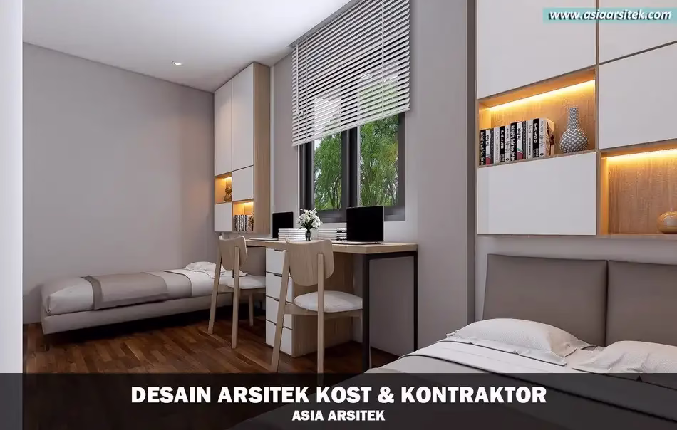 Desain Kos 4 Lantai Pagedangan Tangerang