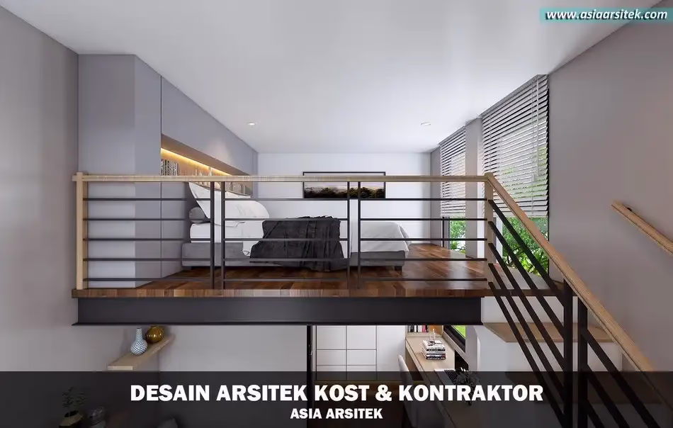 Desain Kos 4 Lantai Pagedangan Tangerang