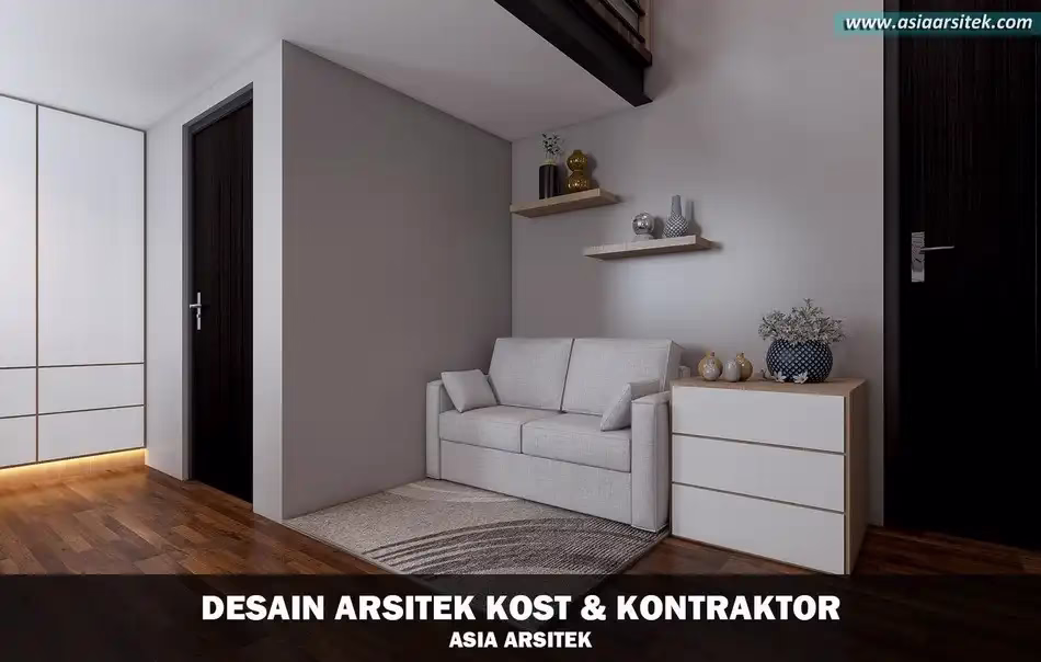 Desain Kos 4 Lantai Pagedangan Tangerang