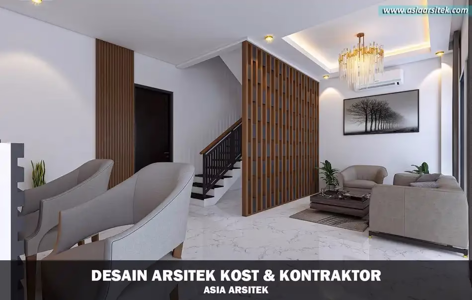 Desain Kos 6 Lantai di BSD Tangerang