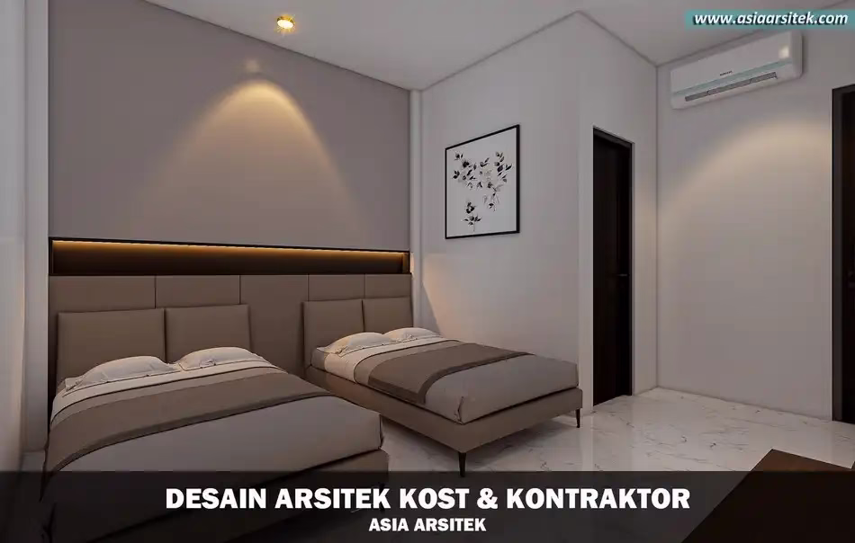 Desain Kos 6 Lantai di BSD Tangerang