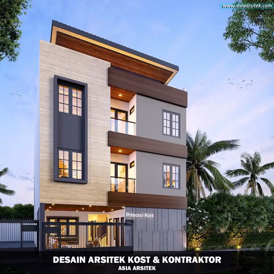 Desain Kosan 3 Lantai Cimanggis Depok