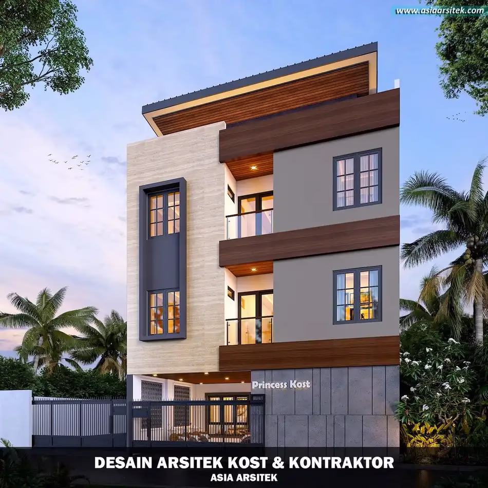 Desain Kosan 3 Lantai Cimanggis Depok
