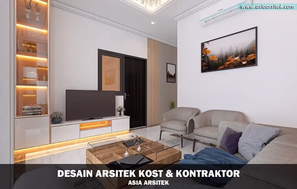 Desain Kosan 4 Lantai Menteng Jakarta