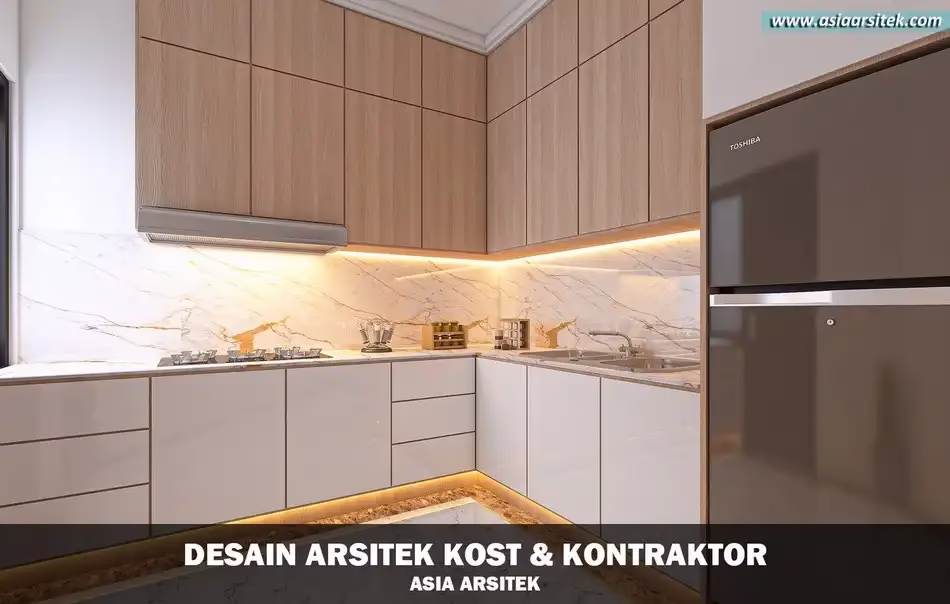 Desain Kosan 4 Lantai Menteng Jakarta
