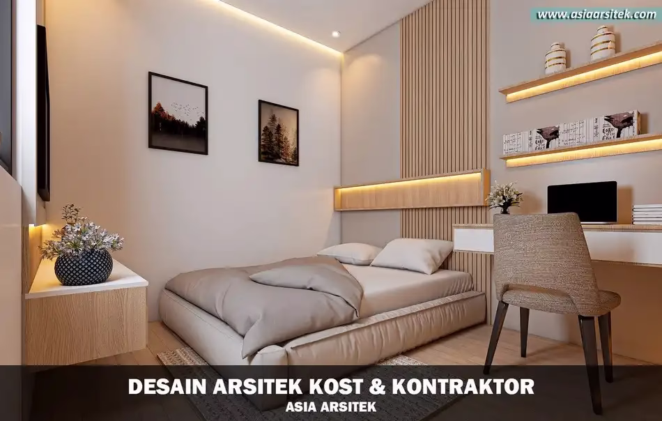 Desain Kosan 4 Lantai Menteng Jakarta