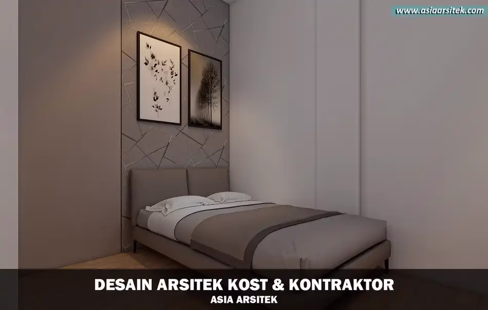 Desain Kosan 4 Lantai Tanah Abang