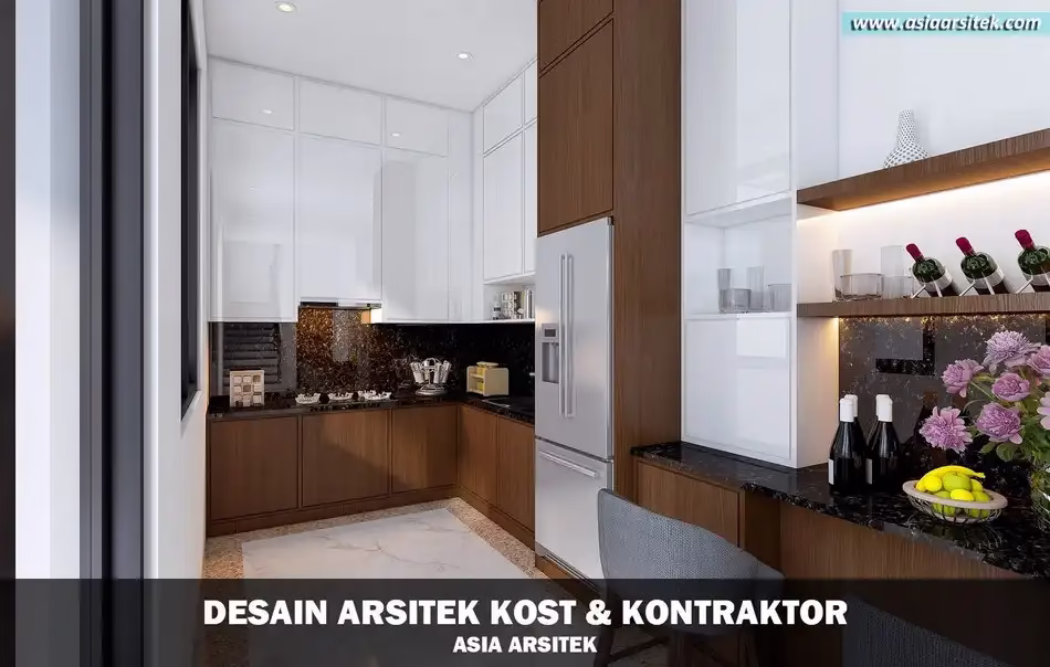 Desain Kost 3 Lantai di Ciampea Bogor