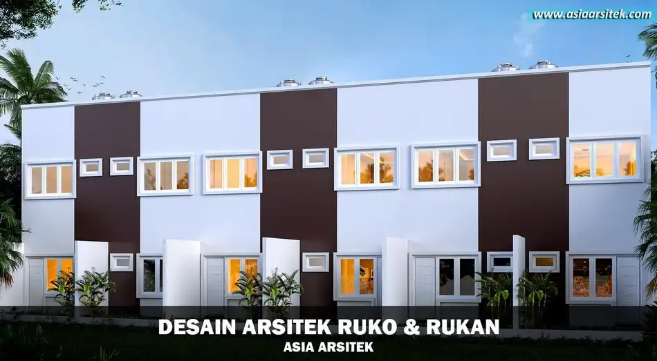 Desain Ruko 2 Lantai Ciputat