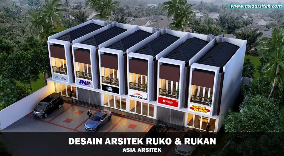 Desain Ruko 2 Lantai Ciputat