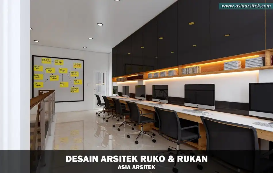 Desain Ruko 2 Lantai Ciputat
