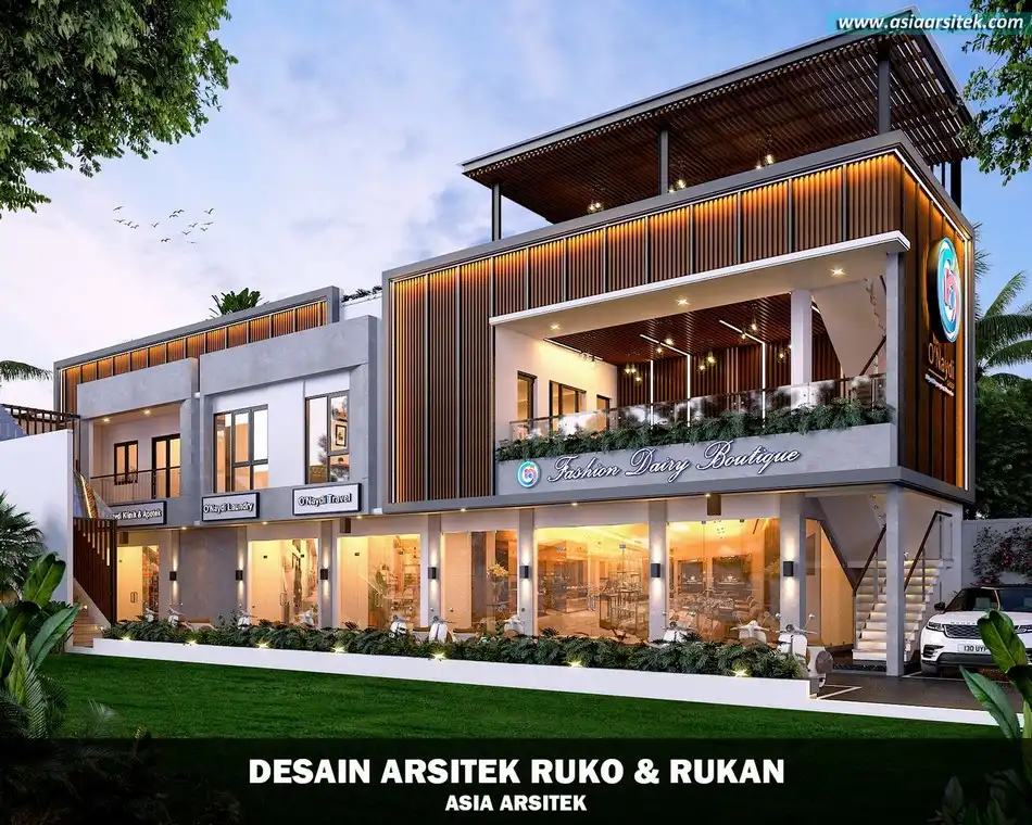 Desain Ruko 2 Lantai Palu