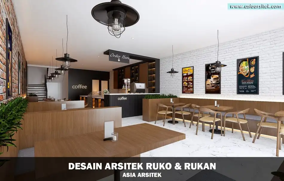 Desain Ruko Mediterania Jatiasih