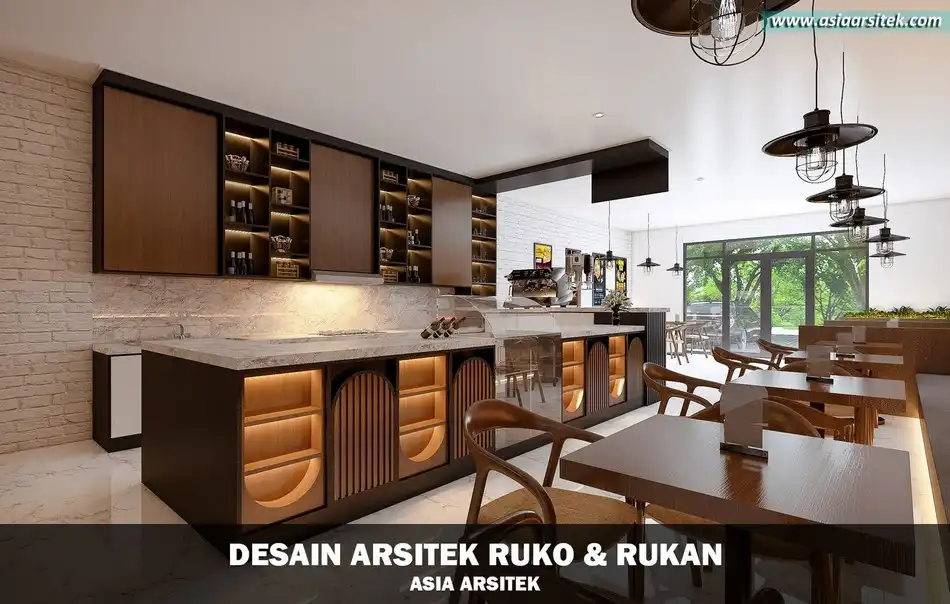 Desain Ruko Mediterania Jatiasih