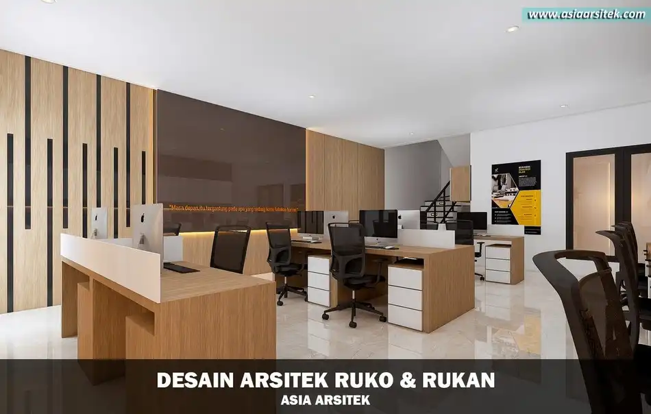 Desain Ruko Mediterania Jatiasih