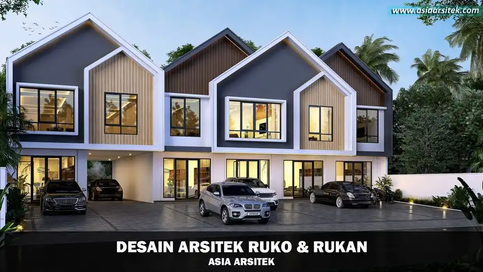 Desain Ruko Minimalis 2 Lantai di Bekasi