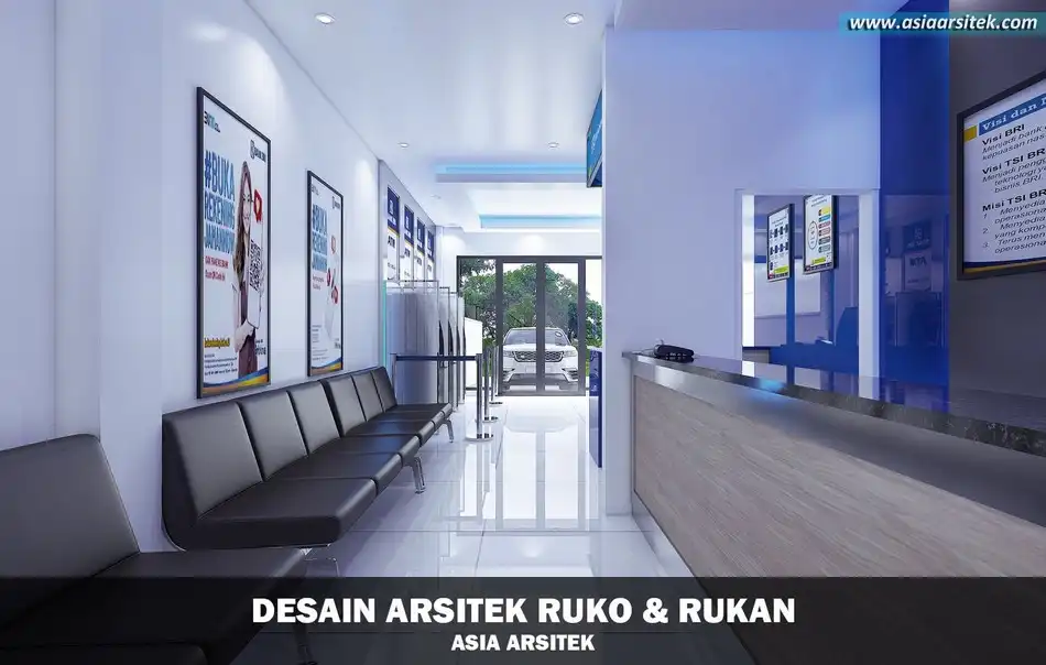 Desain Ruko Minimalis 2 Lantai di Bekasi