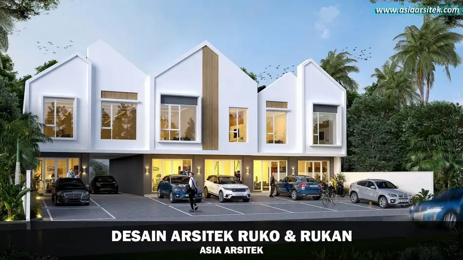 Desain Ruko Minimalis 2 Lantai di Jakarta