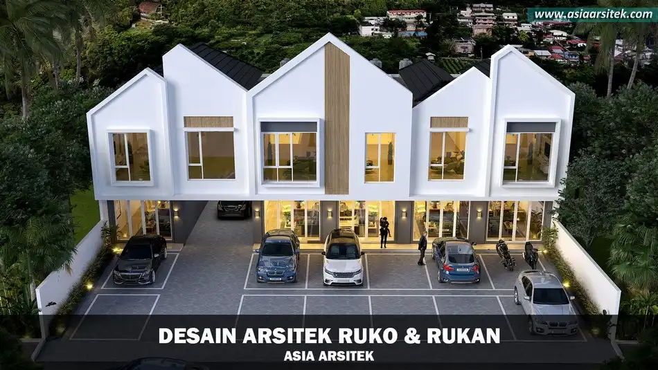 Desain Ruko Minimalis 2 Lantai di Jakarta