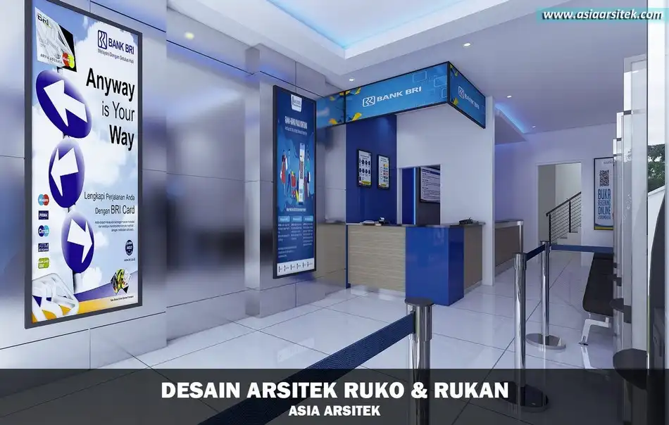 Desain Ruko Minimalis 2 Lantai di Jakarta