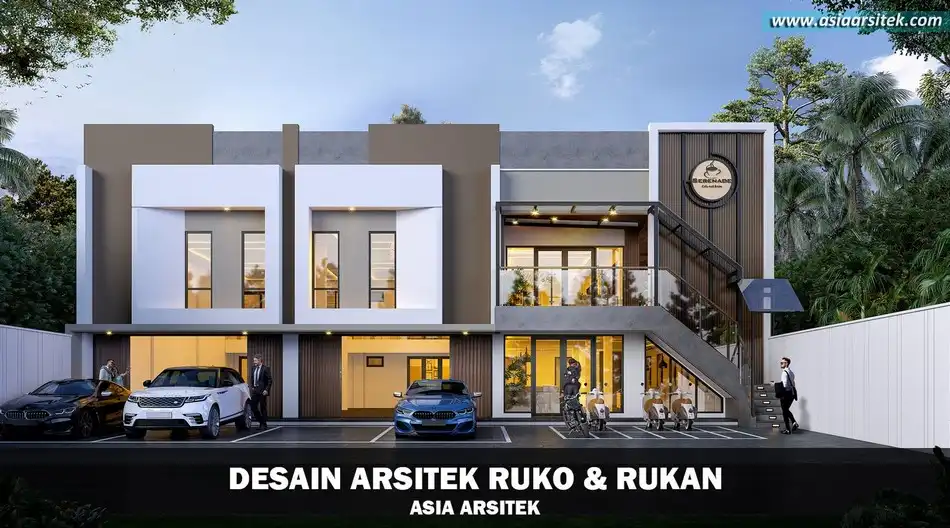 Desain Ruko Minimalis Modern Kolaka Utara