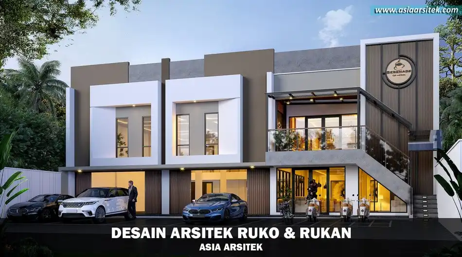 Desain Ruko Minimalis Modern Kolaka Utara