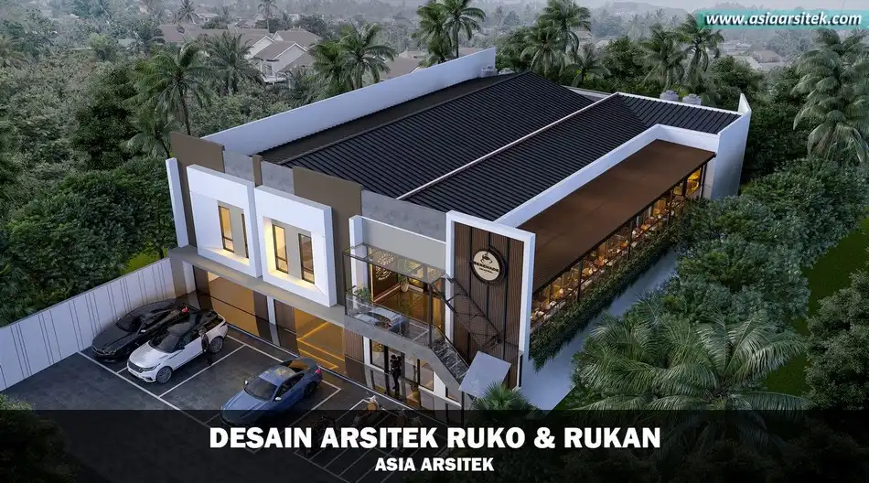 Desain Ruko Minimalis Modern Kolaka Utara
