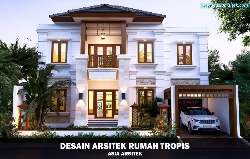 Desain Rumah 2 Lantai Mewah