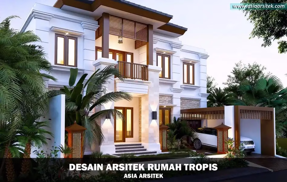 Desain Rumah 2 Lantai Mewah
