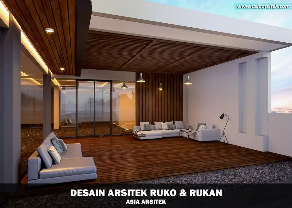 Desain Rumah Kantor 5 Lantai Jakarta Pusat
