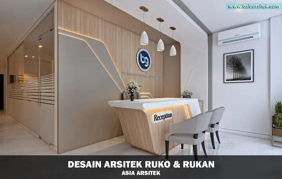 Desain Rumah Kantor 5 Lantai Jakarta Pusat