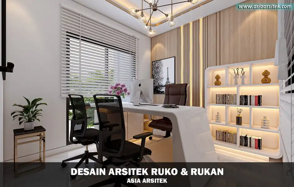 Desain Rumah Kantor 5 Lantai Jakarta Pusat