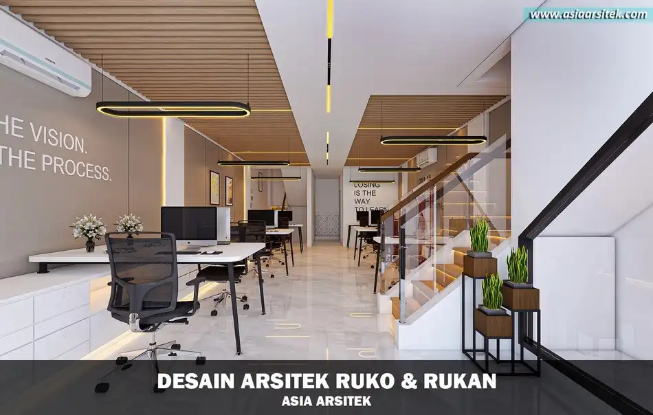 Desain Rumah Kantor 5 Lantai Jakarta Pusat