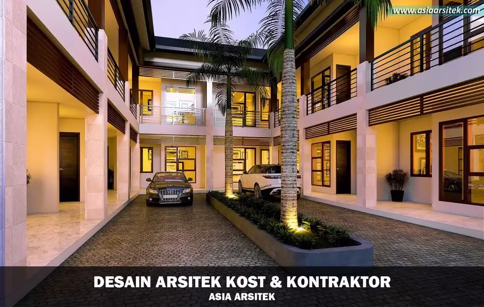 Desain Rumah Kontrakan 2 Lantai